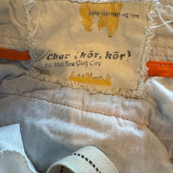 Chor Plaid Shorts Men’s 34 Grunge Skater 2000s Streetwear Cotton Madras - Picture 8 of 10